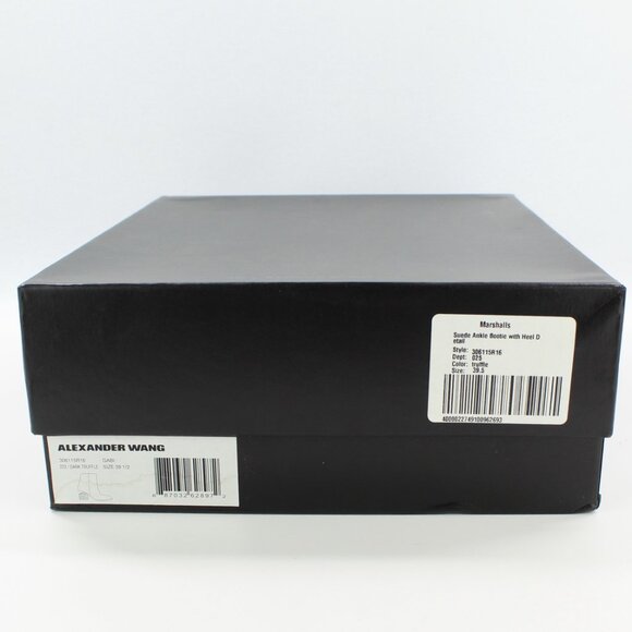 New ALEXANDER WANG Icon Gabi Suede Ankle Boots - Picture 15 of 16